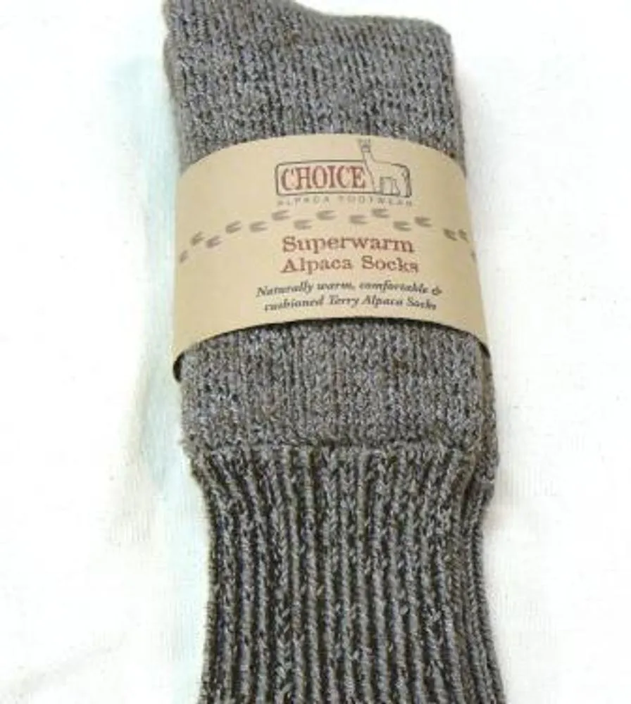 "Superwarm" Heavy Extreme Alpaca Socks