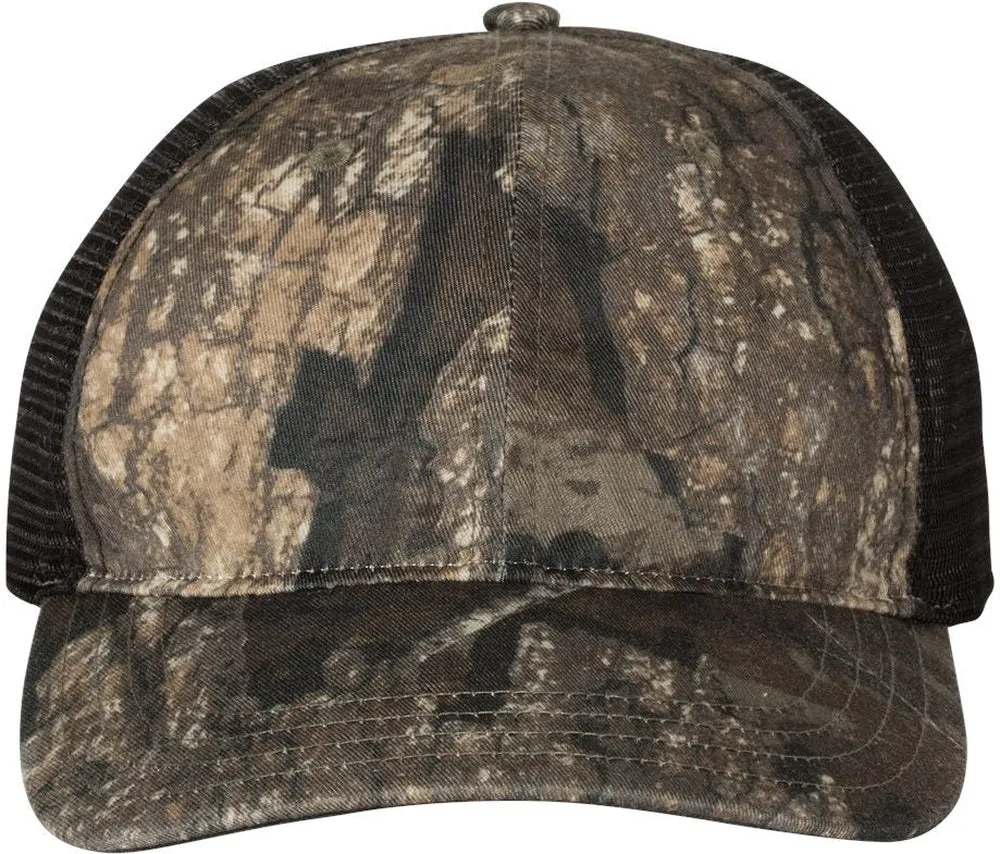 Richardson Washed Printed Trucker Cap