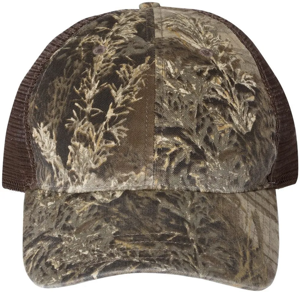 Richardson Washed Printed Trucker Cap