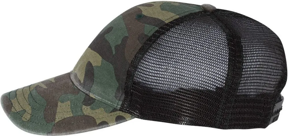 Richardson Washed Printed Trucker Cap