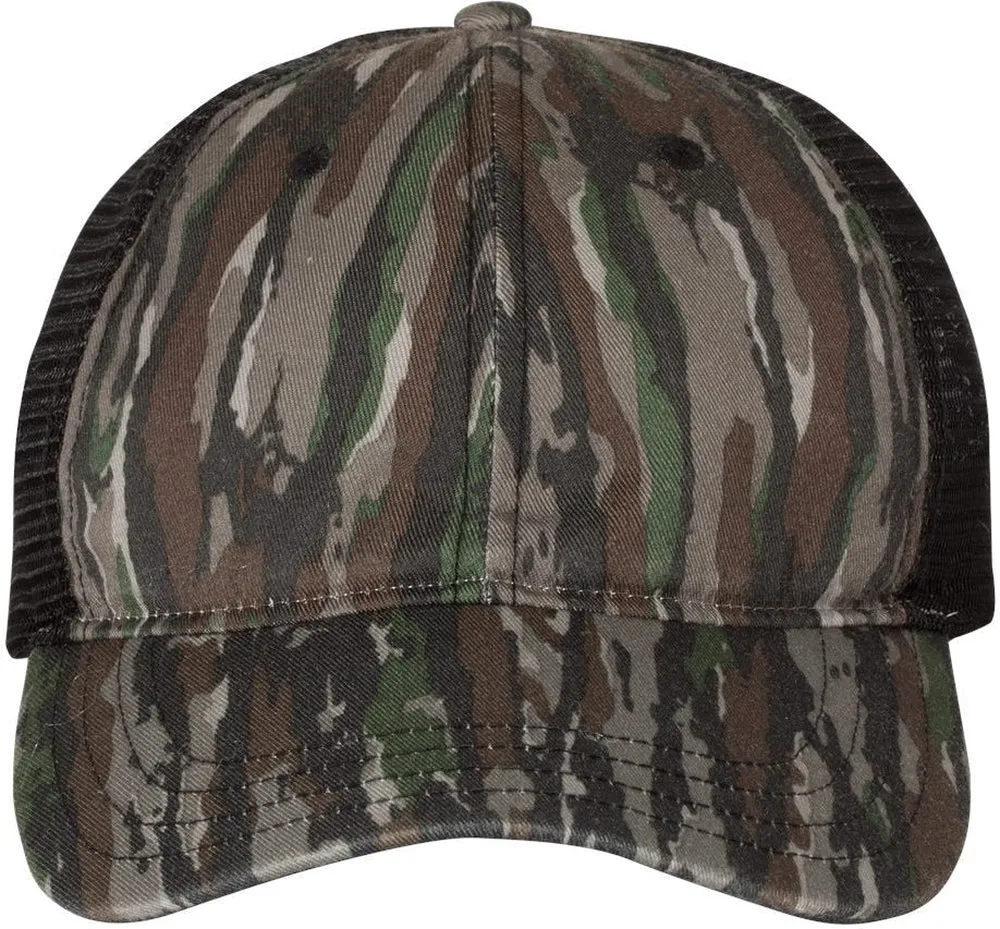 Richardson Washed Printed Trucker Cap