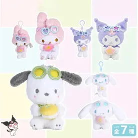 Sanrio Holiday Plushie and Keychain