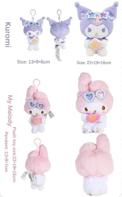 Sanrio Holiday Plushie and Keychain