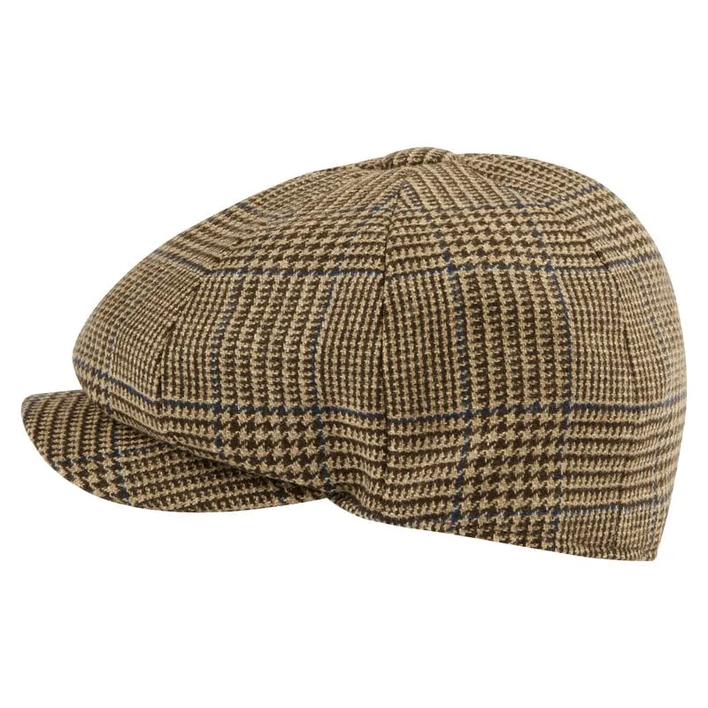 Schoffel Newsboy Mens Cap - Hawick Tweed