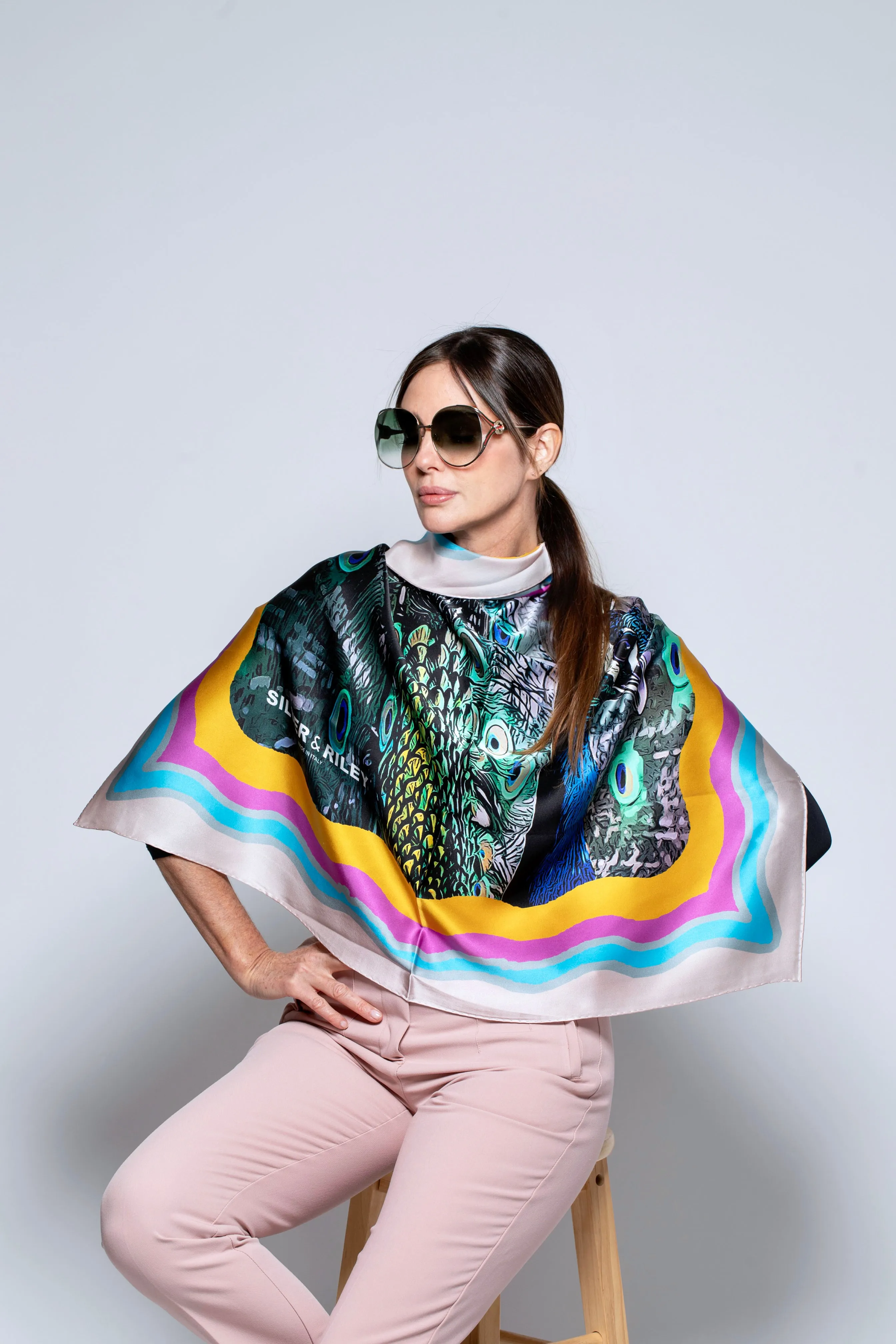 Silks - Majestic Cape Scarf - 90