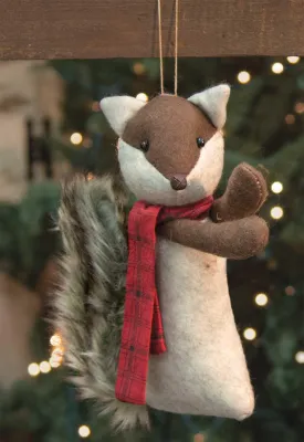 Snuggles Fox Ornament