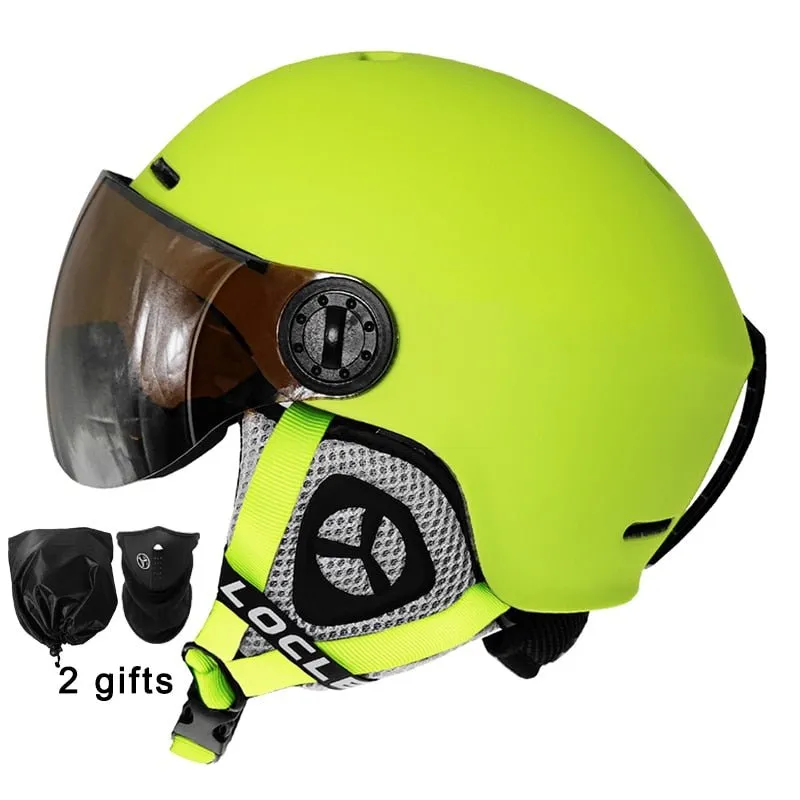 Stylish Ski/Snowboard Helmet With Visor