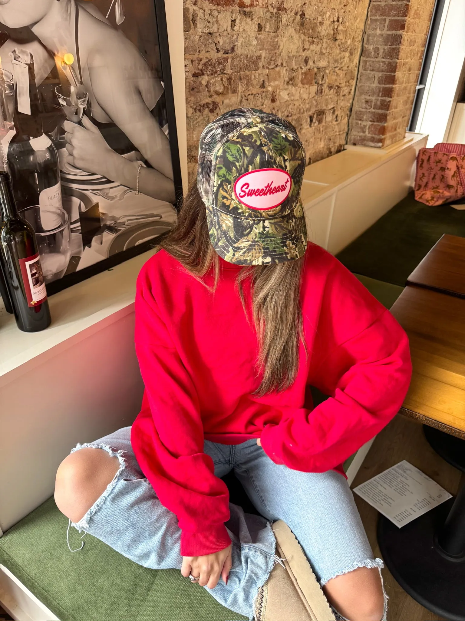 Sweetheart - Camo Vintage Hat