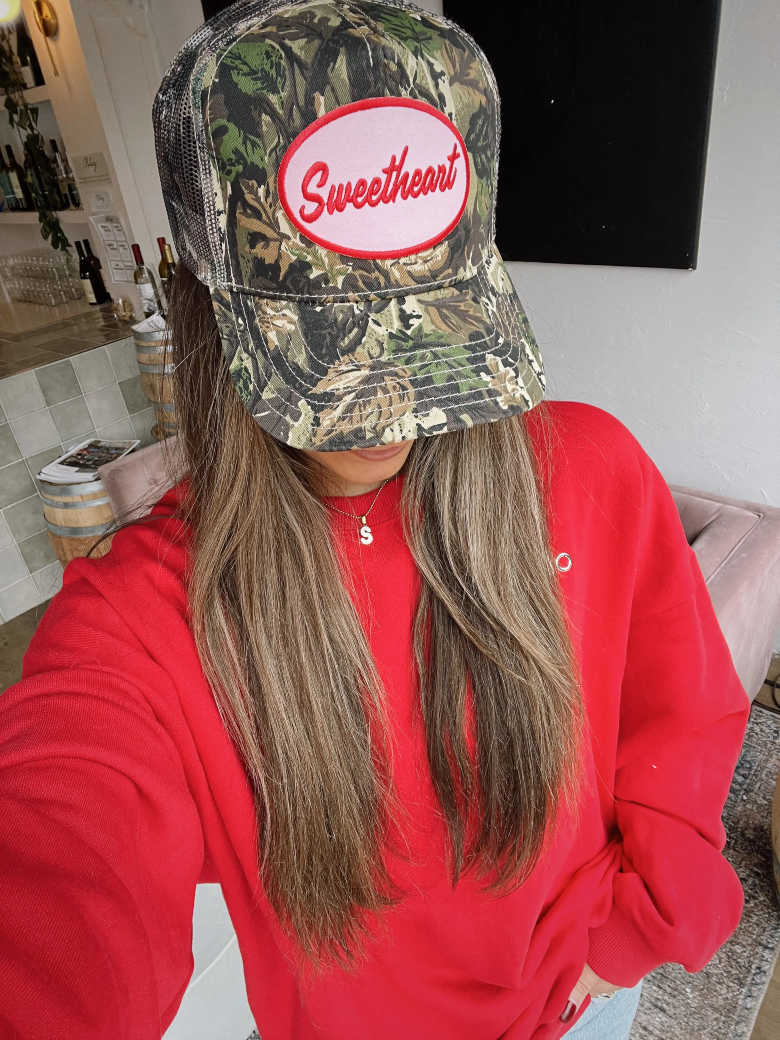 Sweetheart - Camo Vintage Hat