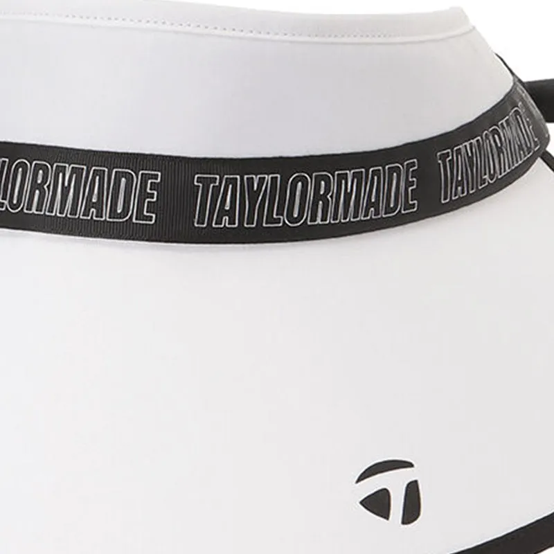 TAYLORMADE Wide Brim Women's Visor (White)