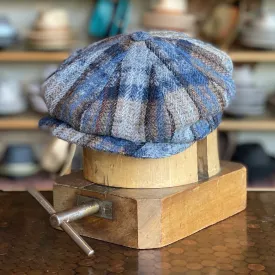 Textured Plaid Newsboy