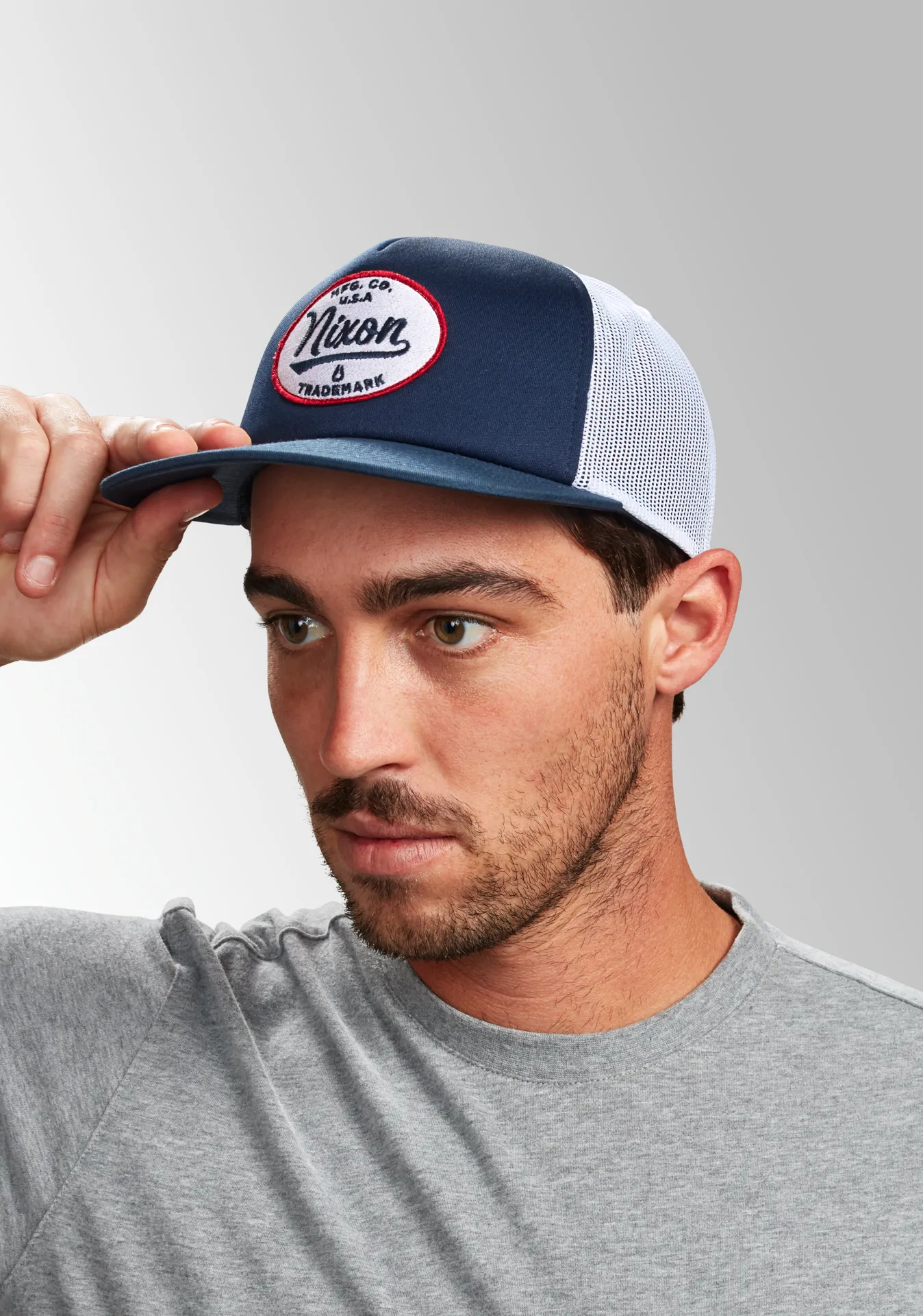 Tioga Trucker - Navy / White