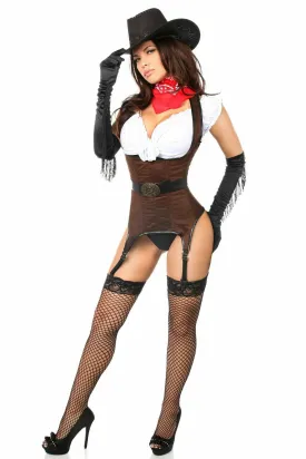 Top Drawer "Ride 'em Cowgirl" Premium Corset Costume