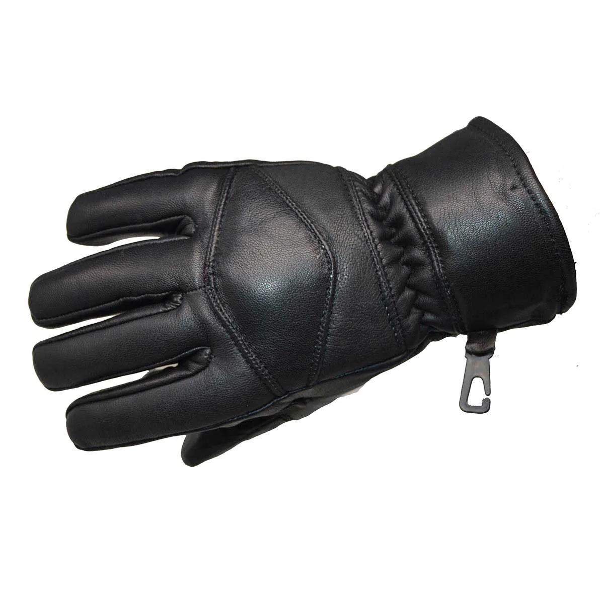 VL431 Vance Leather Lined Lambskin Mid-Length Gauntlet Gloves