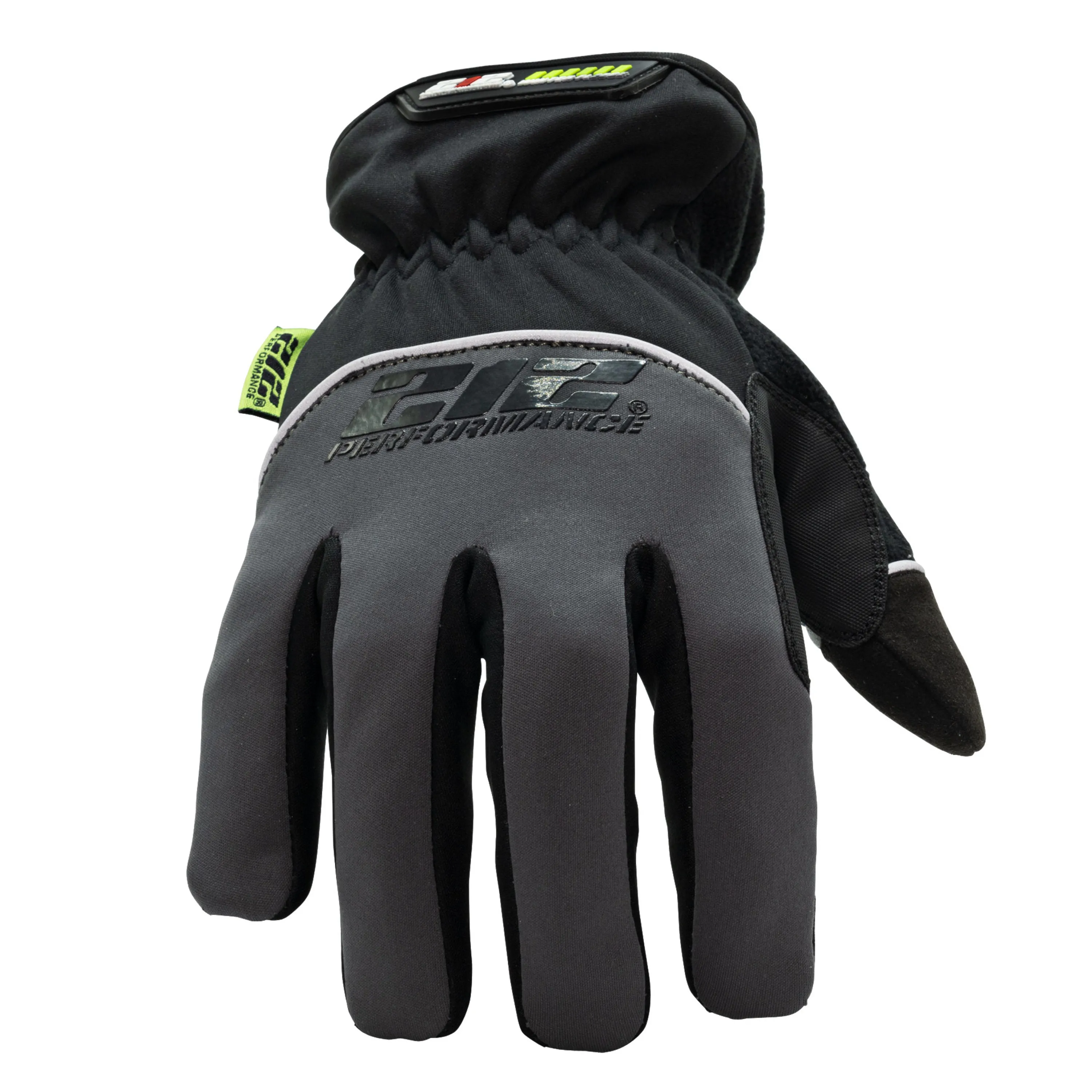 Waterproof Fleece Lined Tundra Touchscreen Screen Gloves in Gray and Black